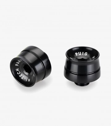 Puig Lenkerendgewichte Speed 21602N in Schwarz für CFMOTO 650NK (17-26)
