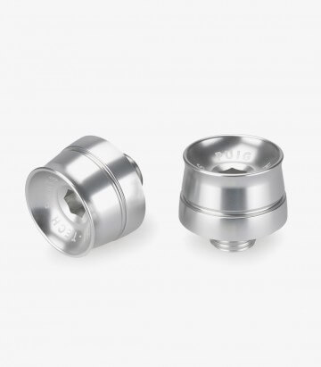 Puig Lenkerendgewichte Speed 21602P in Silber für CFMOTO 650NK (17-26)