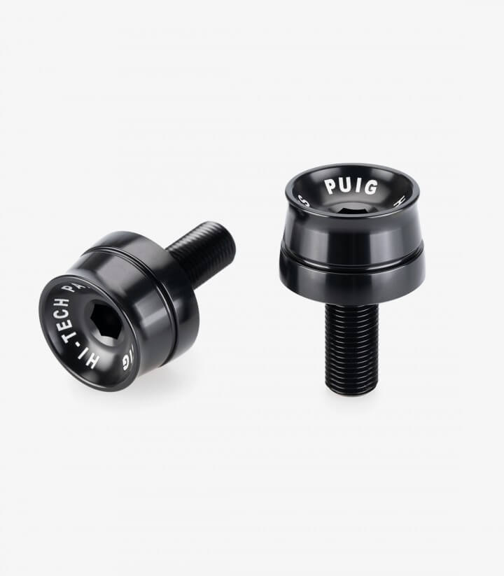 Puig Lenkerendgewichte Speed 21626N in Schwarz für several Suzuki models
