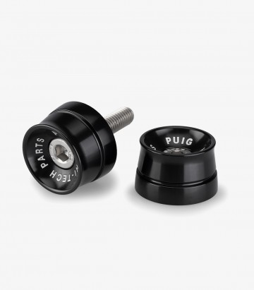 Puig Speed 21778N Bar Ends in Black for BMW CE 04, Yamaha MT-09/SP