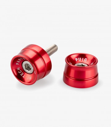 Puig Speed 21778R Bar Ends in Red for BMW CE 04, Yamaha MT-09/SP