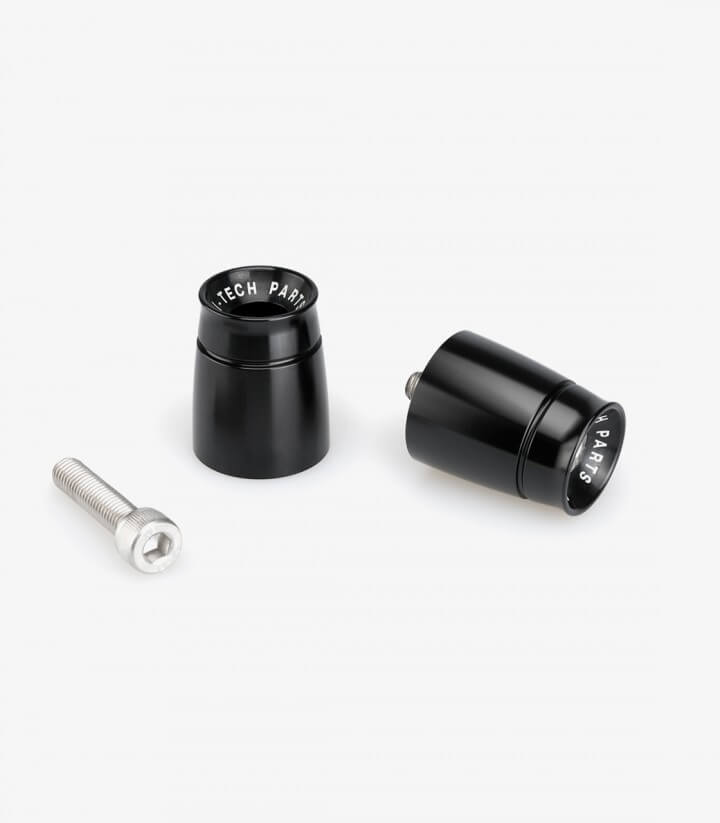 Puig Lenkerendgewichte Sport 21008N in Schwarz für several Kawasaki models