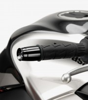 Puig Sport 21008N Bar Ends in Black for several Kawasaki models