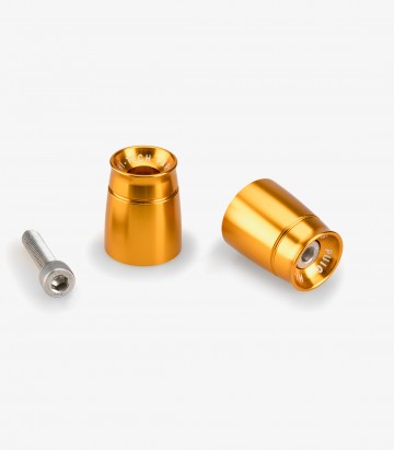 Puig Sport 21008O Bar Ends in Golden for several Kawasaki models