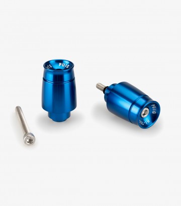 Puig Lenkerendgewichte Sport 21009A in Blau für several Honda models