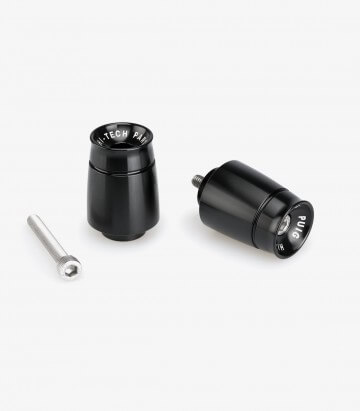Puig Lenkerendgewichte Sport 21010N in Schwarz für Yamaha FJR1300A/AE/AS, FZ1/8, FZS600 Fazer, MT-07/Y-AMT, MT-09/SP, YZF-R1/6/9