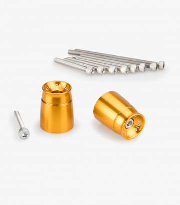 Puig Sport 21029O Bar Ends in Golden for several Suzuki and Yamaha models