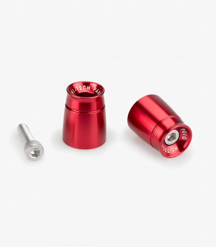 Puig Sport 21034R Bar Ends in Red for Kymco AK550