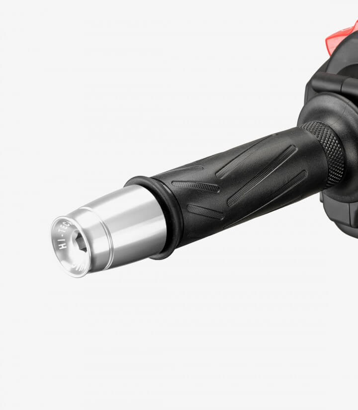 Puig Lenkerendgewichte Sport 21291P in Silber für Aprilia Tuono V4 1100 (25-26), Yamaha TMAX 560 (22-26)