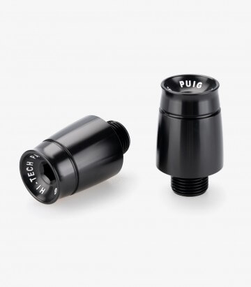 Puig Lenkerendgewichte Sport 21358N in Schwarz für Aprilia RSV4 (21-24), Benelli Leoncino Bobber 400 (26), Ducati Panigale V2 (2