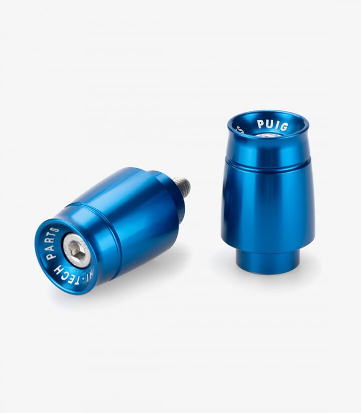 Puig Lenkerendgewichte Sport 21449A in Blau für Yamaha MT-07 Tracer (16-17), Tracer 700 (18-20), Tracer 7 (21-24)
