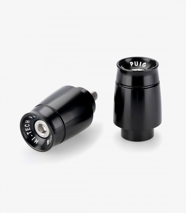 Puig Lenkerendgewichte Sport 21449N in Schwarz für Yamaha MT-07 Tracer (16-17), Tracer 700 (18-20), Tracer 7 (21-24)
