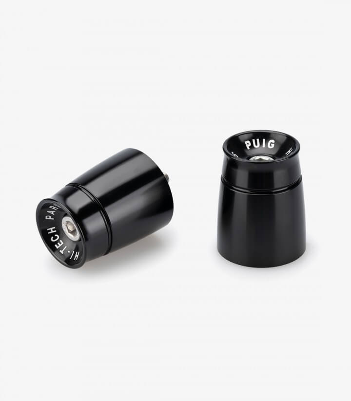 Puig Lenkerendgewichte Sport 21541N in Schwarz für Benelli Leoncino 800 (22-26), Tornado 550 (25-26)