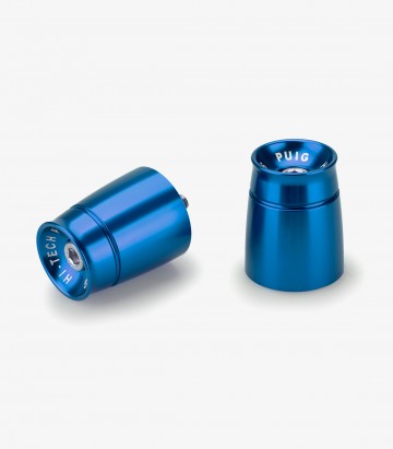 Puig Sport 21541A Bar Ends in Blue for Benelli Leoncino 800/Trail