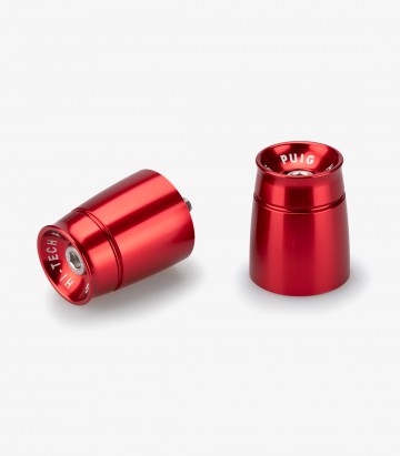 Puig Sport 21541R Bar Ends in Red for Benelli Leoncino 800/Trail