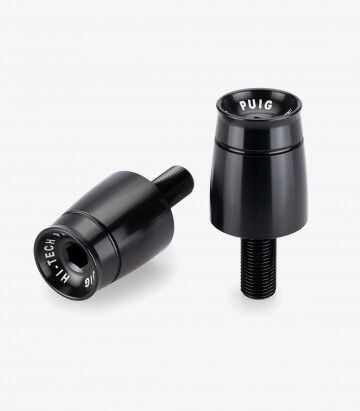 Puig Lenkerendgewichte Sport 21625N in Schwarz für several Suzuki models