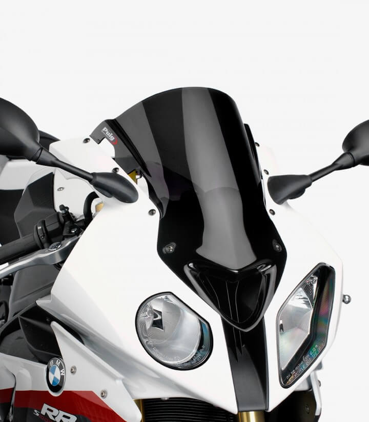 Windschild Puig Z-Racing BMW S1000RR (09-14) Schwarz 5205N