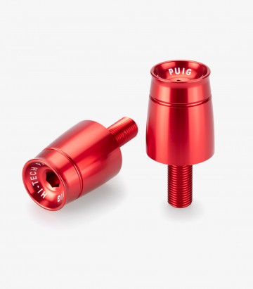 Contrapesos Sport 21625R Puig color Rojo para Suzuki GSX-8R/S, GSX-R 1000/R, GSX-R1300 Hayabusa