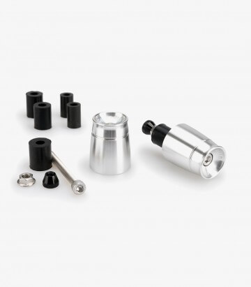 Universelle Puig Lenkerendgewichte Sport 21011P in Silber