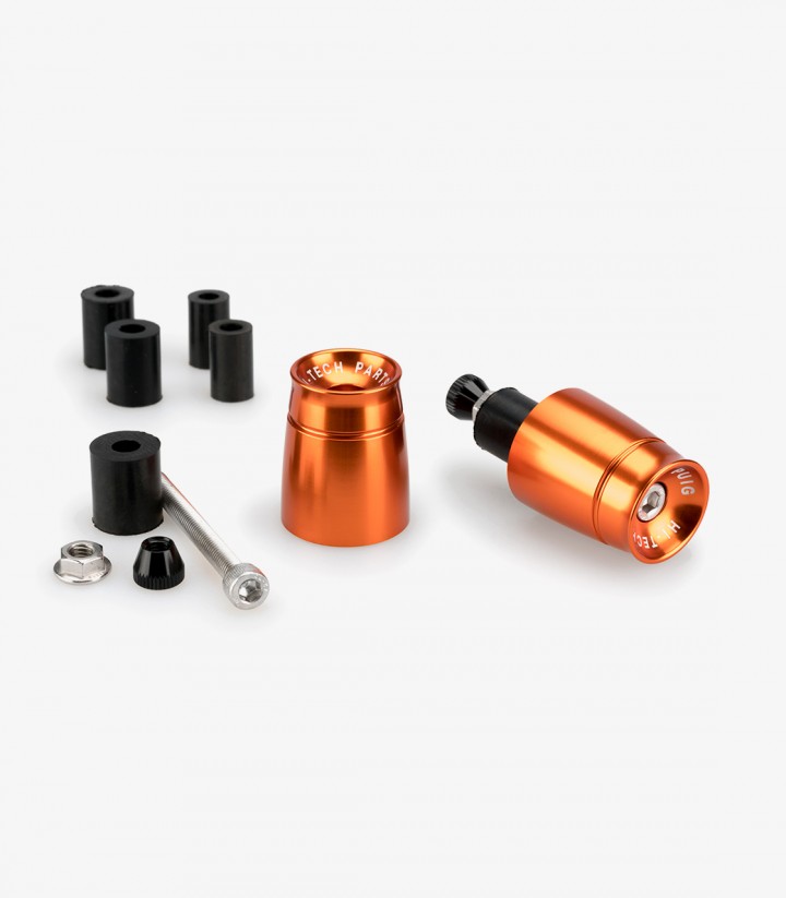 Universal Puig Sport 21011T Bar Ends in Orange