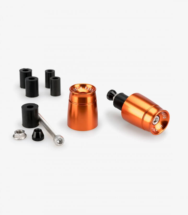 Universelle Puig Lenkerendgewichte Sport 21011T in Orange