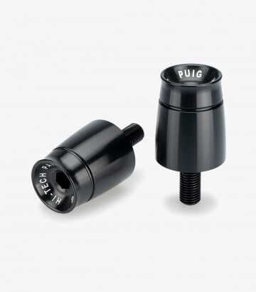 Puig Lenkerendgewichte Sport 21968N in Schwarz für Suzuki DL800 V-Strom Tech (23-26)