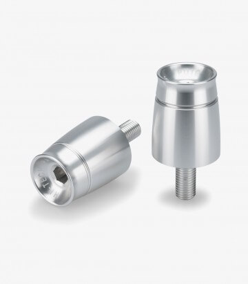 Puig Lenkerendgewichte Sport 21968P in Silber für Suzuki DL800 V-Strom Tech (23-26)