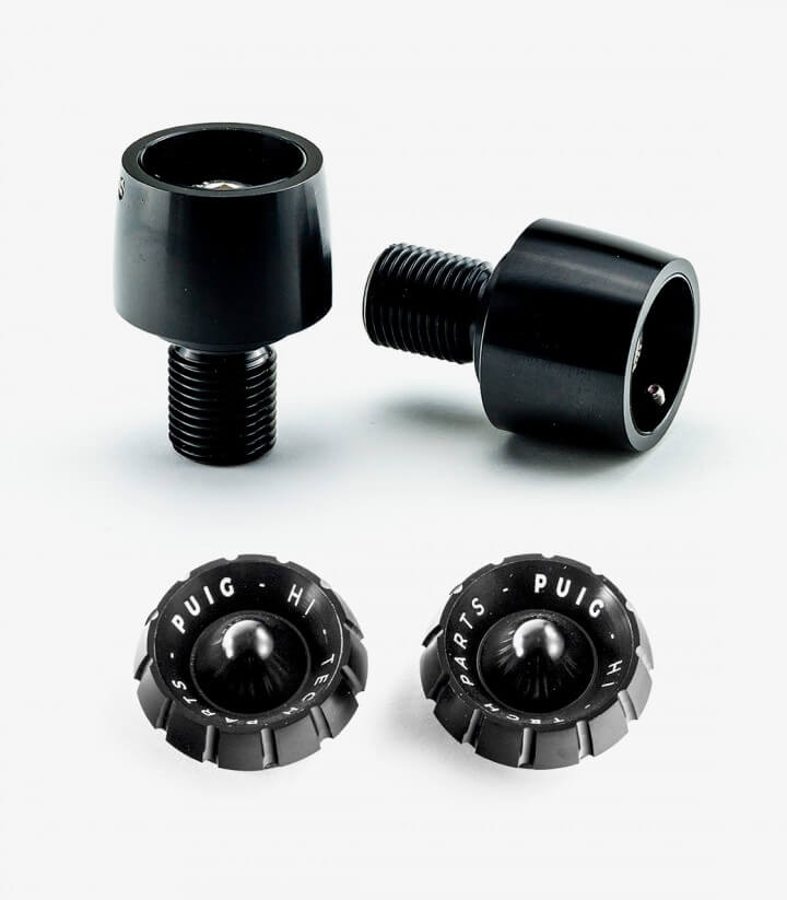 Puig Lenkerendgewichte Thruster 9594N+9420N für Lenker in Schwarz