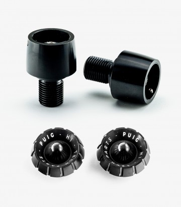 Puig Lenkerendgewichte Thruster 9594N+9420N für Lenker in Schwarz