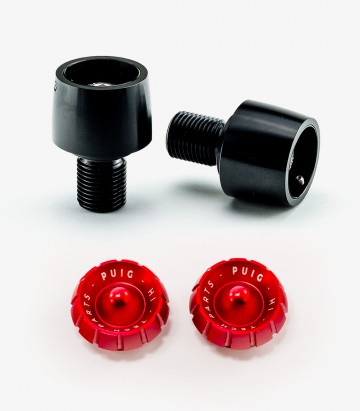 Puig Lenkerendgewichte Thruster 9594N+9420R für Lenker in Rot