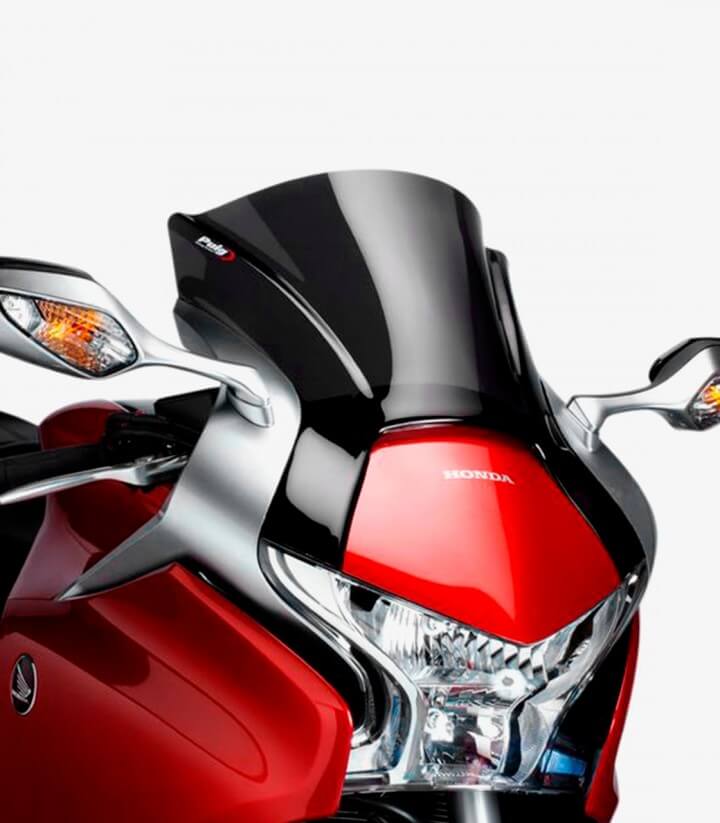 Cúpula Puig Racing Honda VFR1200F Negro 5251N