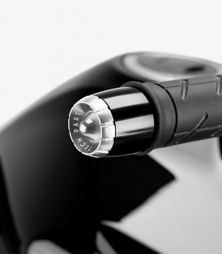 Puig Lenkerendgewichte Thruster 9594N+9420P für Lenker in Silber