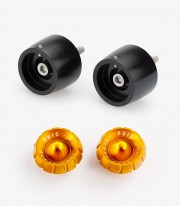 Contrapesos Thruster 20612N+9420O Puig color Oro para Aprilia RS 660