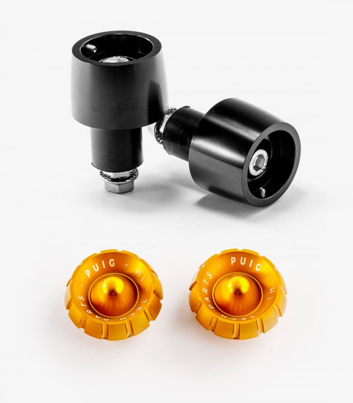 Universelle Puig Lenkerendgewichte Thruster 9411N+9420O in Gold