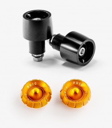 Universelle Puig Lenkerendgewichte Thruster 9411N+9420O in Gold