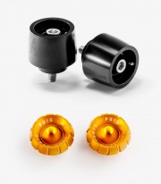 Contrapesos Thruster Puig color Oro para Yamaha FJR1300A/AS, FZ1, FZ8/Fazer, FZS600 Fazer, R1, R6