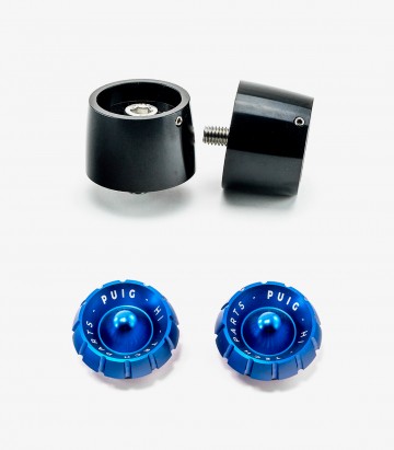 Puig Lenkerendgewichte Thruster 9698N+9420A in Blau für Benelli Leoncino 125/250/500/800 (16-26), Tornado 550 (25-26)