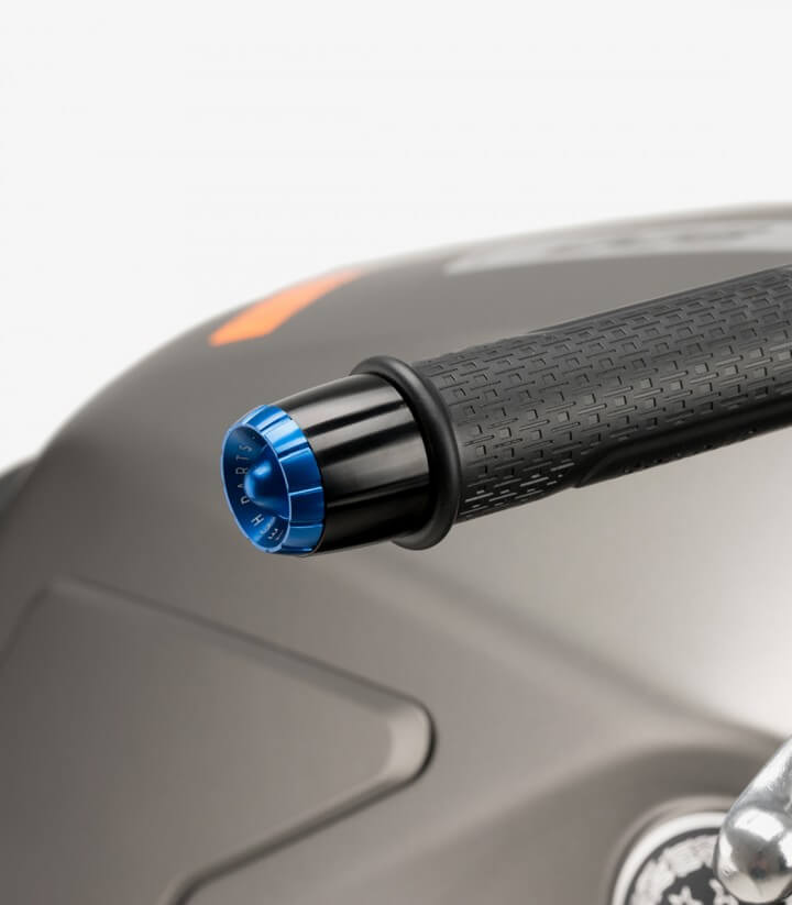 Puig Lenkerendgewichte Thruster 9698N+9420A in Blau für Benelli Leoncino 125/250/500/800 (16-26), Tornado 550 (25-26)