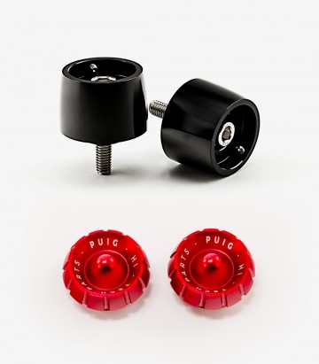 Contrapesos Thruster Puig color Rojo para Yamaha R1, R6