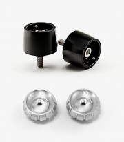 Contrapesos Thruster Puig color Plata para Yamaha R1, R6