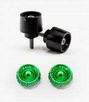 Contrapesos Thruster Puig color Verde para Honda CB300R, CB500/650/F/X, CBR500/650