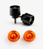 Puig Thruster Bar Ends in Orange for Honda CB300R, CB500/650/F/X, CBR500/650