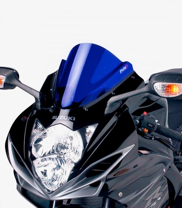 Windschild Puig Z-Racing Suzuki GSX-R600 (11-16), GSX-R750 (11-16) Blau 5605A
