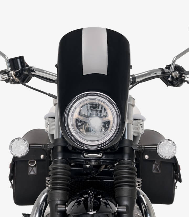 Triumph Bonneville Speedmaster (18-25) Puig Anarchy Black Semi-fairing 21114N