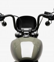 Harley Davidson Softail Street Bob FXBB (21-24) Puig Anarchy Black Semi-fairing 21216N