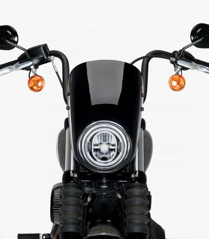Semicarenado Puig Anarchy Harley Davidson Softail Street Bob FXBB (21-24) Negro 21216N