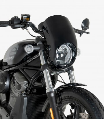 Halbverkleidung Puig Anarchy Harley-Davidson Nightster 975 Special (23-26) Schwarz 21956N