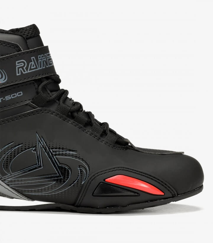 Stiefel Rainers T500 PLUS-R Schwarz / Rot