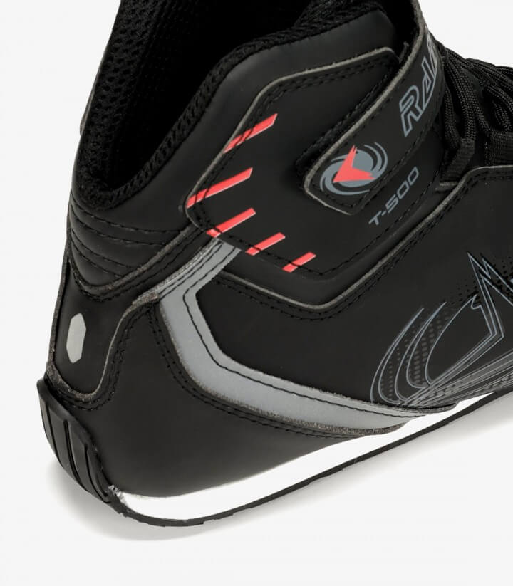 Stiefel Rainers T500 PLUS-R Schwarz / Rot