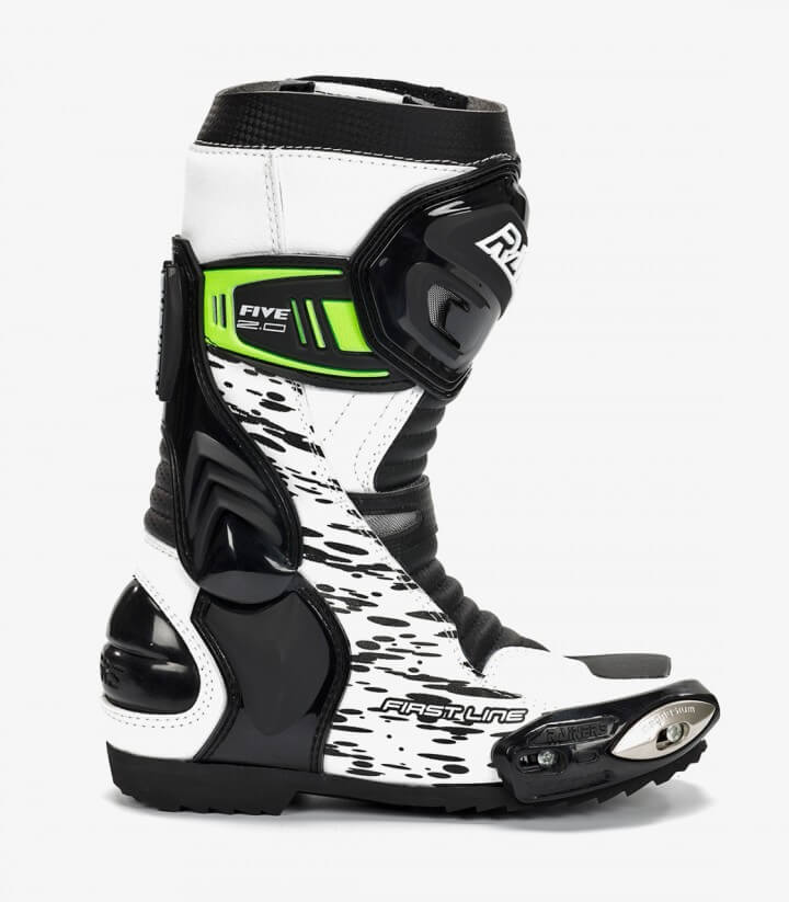 Racing-Kinderstiefel Rainers FIVE 2 Weiß